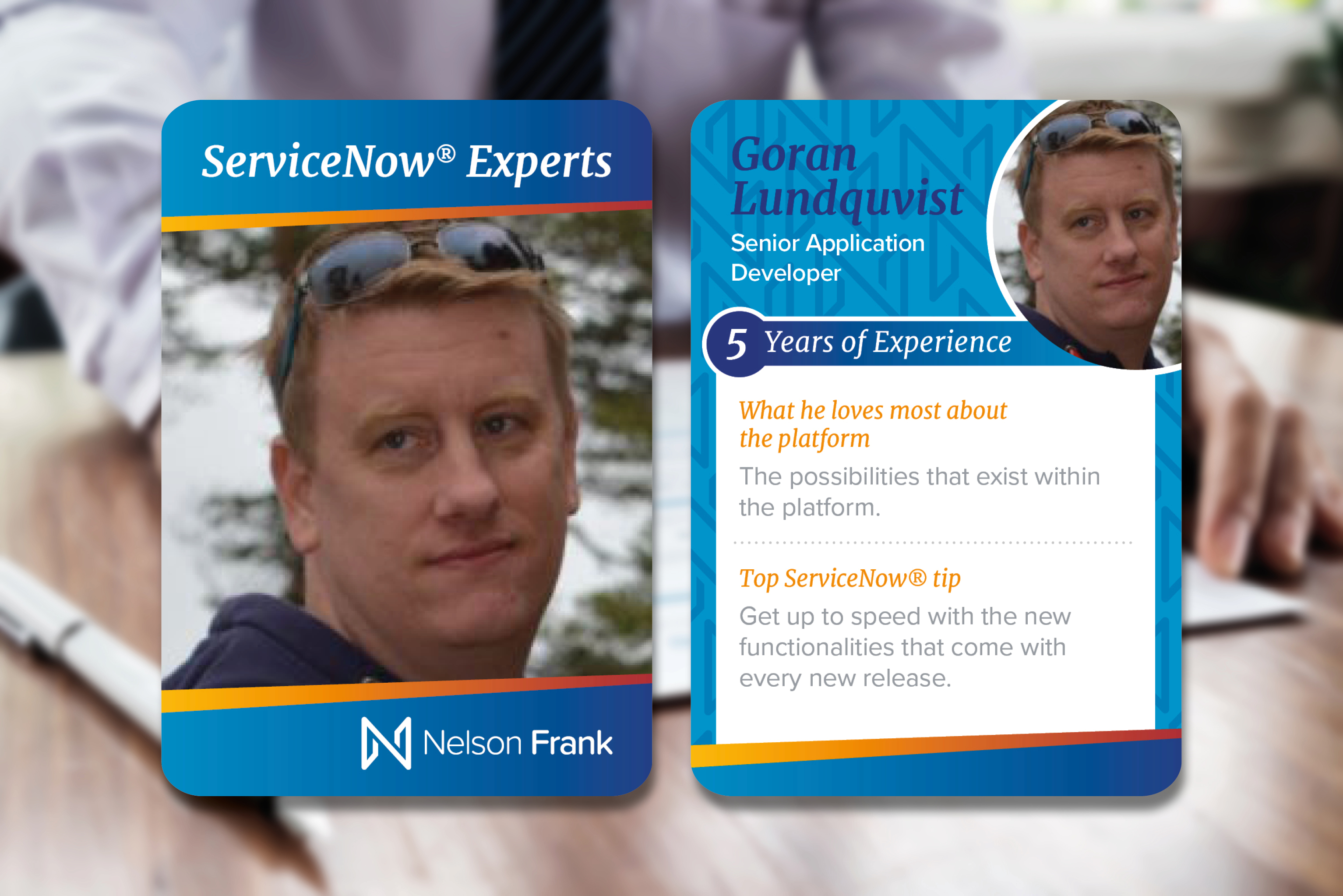 ServiceNow expert Goran Lundquvist
